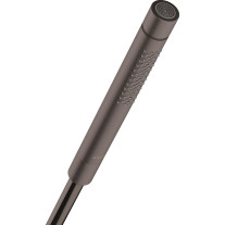 Hansgrohe Handbrause Axor Starck brushed black chrom mit Rubit 2 Strahlarten 28532340
