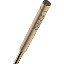Hansgrohe Handbrause Axor Starck brushed nickel mit Rubit 2 Strahlarten 28532820