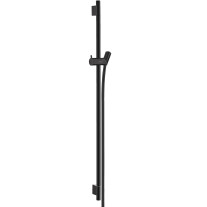 Hansgrohe Brausestange Unica S Puro 900mm mit Isiflex Brauseschlauch 1600mm, Mattschwarz 28631670