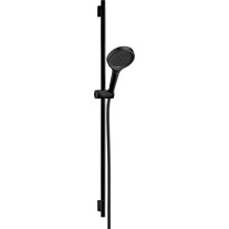 Hansgrohe Brauseset Rainfinity 130 3jet Unica S Puro 900mm Push Schieber schwarzmatt 28743670