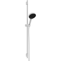 Hansgrohe Brauseset Rainfinity 130 3jet Unica S Puro 900mm Push Schieber weiß matt 28743700