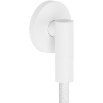 Hansgrohe Wandanschluss FixFit Fine S mit Rückflussverhinderer weiß matt 28882700