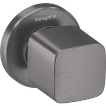 Hansgrohe Absperrventil Unterputz Metris Fertigset brushed black chrom 31677340