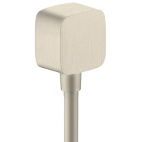 Hansgrohe Schlauchanschluss Fixfit Softcube Axor DN15 mit Rückflussverhinderer brushed nickel 36731820