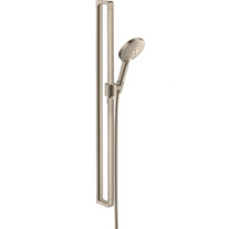 Hansgrohe Brauseset Axor Citterio E 900mm brushed nickel mit Handbrause 120 3jet 36735820
