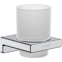Hansgrohe Zahnputzbecher AddStoris chrom 41749000