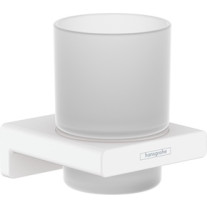 Hansgrohe Zahnputzbecher AddStoris mattweiss 41749700