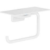 Hansgrohe Papierrollenhalter mit Ablage AddStoris mattweiss 41772700