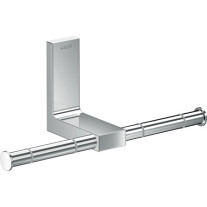 Hansgrohe Toilettenpapierhalter doppelt Axor Universal Rectangular chrom 42657000