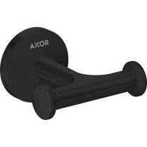 Hansgrohe Handtuchhaken doppelt Axor Universal Circular mattschwarz 42812670