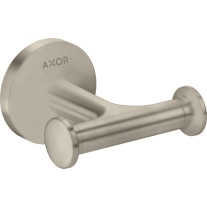 Hansgrohe Handtuchhaken doppelt Axor Universal Circular brushed nickel 42812820