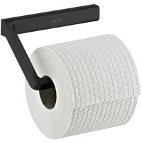 Hansgrohe Papierrollenhalter Axor Universal Softsquare mattschwarz ohne Deckel 42846670