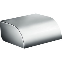 Hansgrohe Toilettenpapierhalter mit Deckel Axor Universal Circular chrom 42858000