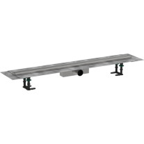 Hansgrohe Komplettset RainDrain Compact 1000mm für Standardinstallation gebürstet edelstahl 56182800
