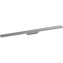 Hansgrohe F-Set Duschrinne RainDrain Original 1000mm Edelstahl gebürstet 56200800