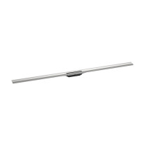 Hansgrohe Duschrinne Fertigset RainDrain Flex 1600mm kürzbar für Wandmontage gebürstet edelstahl 56262800