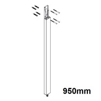 Hansgrohe Rohr mit Abdeckung 950mm Raindance Select Showerpipe chrom 92357000