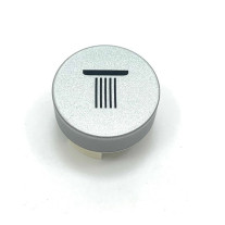 Hansgrohe Druckknopf Symbol Kopfbrause Rain groß edelmatt 93571880