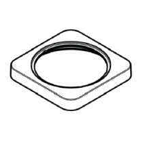 Hansgrohe Rosette Axor Citterio M Auslauf 4-Loch Wannenarmatur chrom 98509000