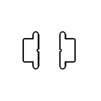 HSK Magnetprofil, Höhe 2.010mm E100052-3