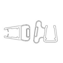 HSK Magnetprofil 90 / 270° Transparent E100060-6-S