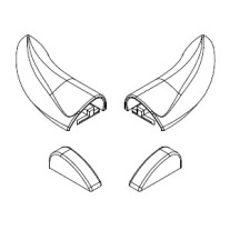 HSK Wasserleistenendkappe E100211-8