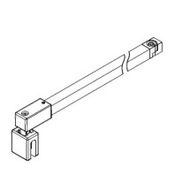 HSK Stabilisationsbügel komplett, Länge 1.220mm, chrom E100340-41