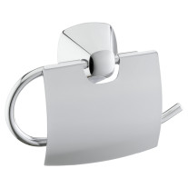 Keuco Toilettenpapierhalter City.2 mit Deckel, verchromt 02760010000