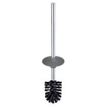 Keuco Toilettenbürste mit Griff und Deckel Collection Moll, verchromt/anthrazit 12764014001