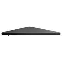 Keuco Eckduschablage Aveno, schwarz matt 14657370000