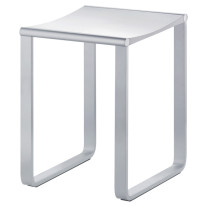 Keuco Hocker Plan verchromt/lichtgrau 14982010038