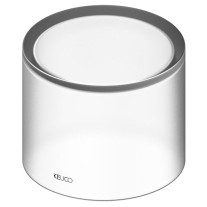 Keuco Stülpglas Echtkristall-Glas mattiert weiß 19952000013