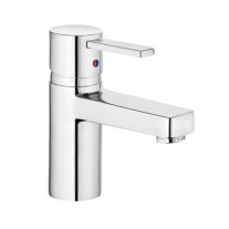 Kludi O-Cean Waschtisch-Einhandmischer 160mm, ohne Ablaufgarnitur,DN10. schwarz/chrom 382510575