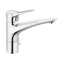 Kludi MX Spültisch-Multi-Einhandmischer 210mm chrom, Anschluss für Wasch-/Spülmaschinem Niederdruck 399070562