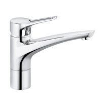 Kludi MX Spültisch-Bajonett-Einhandmischer 210mm chrom, Sockelhöhe 25mm 399340562