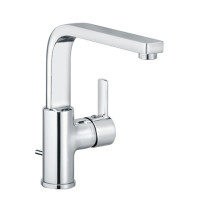 Kludi Zenta Waschtisch-Einhandmischer 160mm mit Ablaufgarnitur und seitlicher Steuerung, chrom 420250575