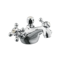 Kludi Adlon Waschtischarmatur 125mm, mit Ablaufgarnitur, DN8, chrom 510120520