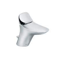 Kludi Amba Waschtisch-Einhandmischer 105mm mit Ablaufgarnitur, chrom, DN15, für Handwaschbecken 530290575