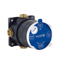 Kludi Flexx Boxx Unterputz Rohbau-Set DN 20 ohne Fertigmontage-Teile 88011