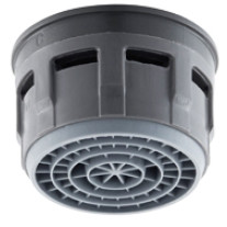 Neoperl CASCADE SLC Innenteil für Wanne dunkelgrau, M24 C=27-30 l/min 01882997