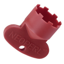 Neoperl CACHE JR & SLIM AIR Services. Kunststoff, rot, JR + SLIM AIR, M21.5x1 09915146