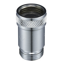 Neoperl Rückflussverhinderer-Nippel verchromt, IG x AG, 1/2'' x 1/2'' DW15 30444411