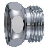 Neoperl Reduktion Messing verchromt, M22x1 x 1/2'' 50050794