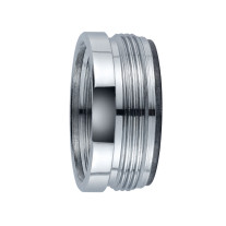 Neoperl Reduktion Messing verchromt, IG M24x1 x AG M28x1 50508094