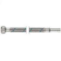 Neoperl NEOFLEX Panzerschlauch DN8 Rohrstutzen x IG, 10mm x 3/8'' 50cm 66860650