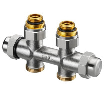 Oventrop Multiflex FQ Verschraubung für G 1/2 IG, Durchgang, G 1/2 AG x 3/4 AG 1015873