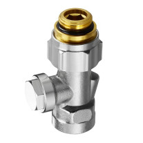 Oventrop Absperrverschraubung Combi 3 ''Multiflex F'', 1/2''AG x 1/2''IG 1016175