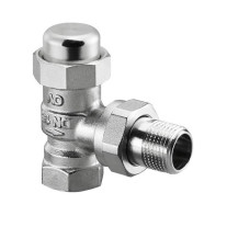 Oventrop Rücklauf Verschraubung ''Combi LR'' DN10, 3/8'', PN10, Eck, 1027562