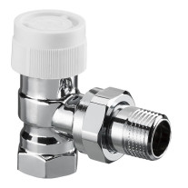 Oventrop Thermostatventil ''CV 9'' DN15, Eckform, verchromt 1162054
