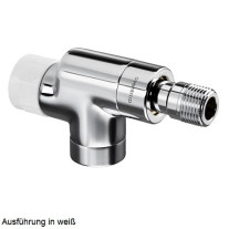 Oventrop Thermostatventil ''E'' DN15, 1/2'', PN10, Axial, weiß 1163262